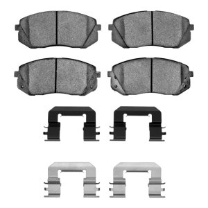 Kia Rondo Brake Pads - Front - R1 Concepts - Semi Met - `11-`12